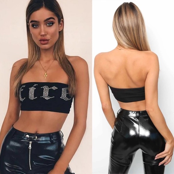 IAMGIA Rhinestone “Fire” Top size small - Picture 4 of 9